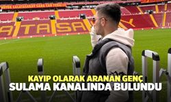 Kayıp Olarak Aranan Mehmet Sadık Arslan, Sulama Kanalında Bulundu