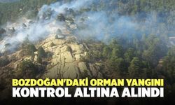 Bozdoğan'daki Orman Yangını Kontrol Altına Alındı