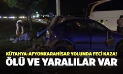 Kütahya-Afyonkarahisar Yolunda Feci Kaza! Ölü Ve Yaralılar Var