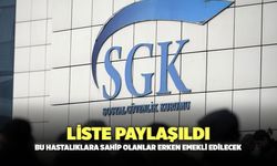 Liste paylaşıldı: Bu hastalıklara sahip olanlar erken emekli edilecek