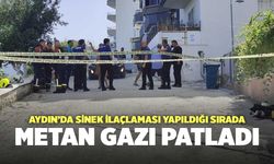 Aydın’da Sinek İlaçlaması Yapıldığı Sırada Metan Gazı Patladı