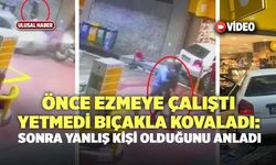 Önce Ezmeye Çalıştı, Yetmedi Bıçakla Kovaladı: Sonra Yanlış Kişi Olduğunu Anladı