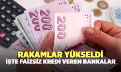 Rakamlar yükseldi: İşte faizsiz kredi veren bankalar