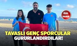 Tavaslı Genç Sporcular Gururlandırdılar!