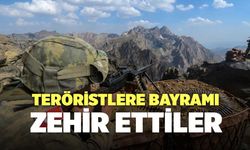 Teröristlere Bayramı Zehir Ettiler