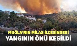 Muğla'nın Milas İlçesindeki Yangının Önü Kesildi