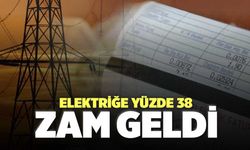 Elektriğe Yüzde 38 Zam Geldi