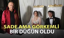 SADE AMA GÖRKEMLİ BİR DÜĞÜN OLDU