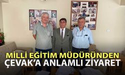 İLÇE MİLLİ EĞİTİM MÜDÜRÜ DR. MEHMET GÖK’TEN ÇEVAK’A ANLAMLI ZİYARET