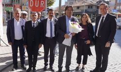 CHP İL BAŞKANI ALİ OSMAN HORZUM MUHTAR VE MECLİS ÜYELERİ İLE BİR ARAYA GELDİ