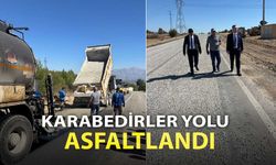 KARABEDİRLER YOLU ASFALTLANDI