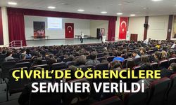 ÇİVRİL'DE ÖĞRENCİLERE STRESLE MÜCADELE SEMİNERİ VERİLDİ