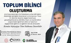 TOPLUM BİLİNCİ KONFERANSINA DAVETLİSİNİZ