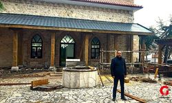 Işıklı Tarihi Cami Kapılarını açacağı günü bekliyor