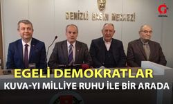 Egeli demokratlar Kuva-yı Milliye ruhu ile bir arada