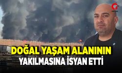 Çivril’li Meclis Üyesi Doğal Yaşam Alanın Yakılmasına İsyan Etti