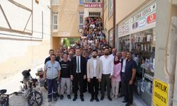 Başkan Dere Mesai Arkadaşları İle Bayramlaştı