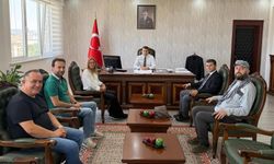 Basın Temsilcilerinden Kaymakam Cıdıroğlu’na Ziyaret