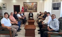 Çivril CHP İlçe Heyeti Kaymakama Hayırlı Olsun Ziyaretinde Bulundu
