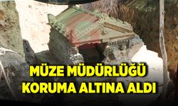 ÇİVRİL'DEKİ LAHİT KORUMA ALTINA ALINDI