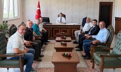 İYİ Parti İlçe Teşkilatı Kaymakamı Ziyaret Etti