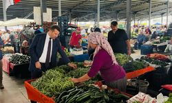 Kaymakam Esnaf ve Pazar Ziyareti Yaptı