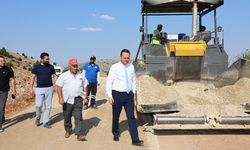 Çivril’de Yıllardır Beklenen Yol Yapılıyor