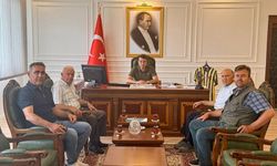 Çivril Muhtarlar Derneğinden Kaymakama Ziyaret