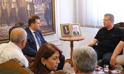 Subaşıoğlu Kaymakamı Ziyaret Etti