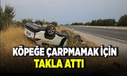 Gurbetçi Karı Koca Çivril’de Kaza Yaptı