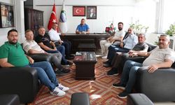 Yeni Yönetim Başkan ve Kaymakamı Ziyaret Etti