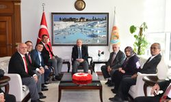 Çivrilli Şehit Aileleri ve Gaziler Valiyi Ziyaret Etti