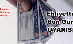 Eski Ehliyet Sahiplerine Son Gün Uyarısı