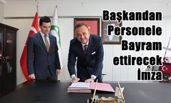 Başkan Semih Dere'den Bayram Ettirecek İmza