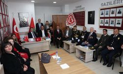 Kaymakam ve Başkan Şehit Yakınları İle Bir Araya Geldi