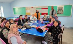 Kocayaka Nakış Dikiş Kursu Eğitime Başladı