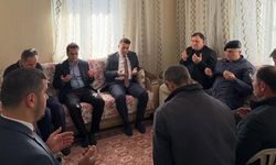 Kaymakamdan Kore Gazisinin Çocuklarına Taziye Ziyareti