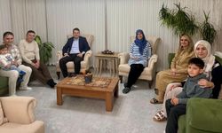 Kaymakam Şehit Ailesine Misafir Oldu