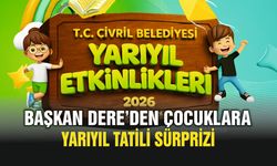 Başkan Dere’den Çocuklara Yarıyıl Tatili Sürprizi