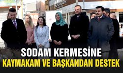 SODAM Kermesine Kaymakam ve Başkan Desteği