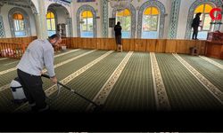 Çivril Belediyesinden Camilerde Ramazan Temizliği