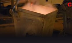 Söndürülmeden Atılan Küller Çöp Konteynerini Yaktı