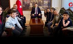 Kaymakam Cıdıroğlu, Minik Öğrencileri Makamında Ağırladı