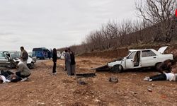 Çivril Gümüşsu'da Kaza 4 Yaralı