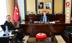 Başkan Semih Dere’den Vali Köşger’e Hayırlı Olsun Ziyareti