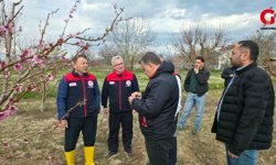 Çivril’de Zirai Don Alarmı Üretici Gece Nöbetinde