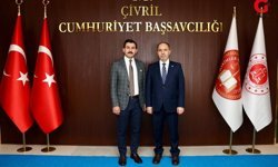 PAÜ Rektörü Çivril Başsavcısını Ziyaret Etti