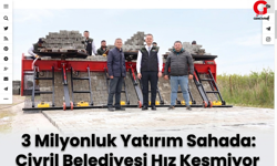 Çivril Belediyesi Parke Makinesini Teslim Aldı