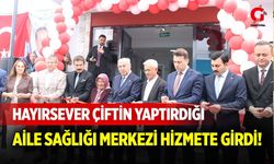 Çivril’de anlamlı açılış: Hayırsever çiftin yaptırdığı Aile Sağlığı Merkezi hizmete girdi!