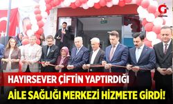 Çivril’de anlamlı açılış: Hayırsever çiftin yaptırdığı Aile Sağlığı Merkezi hizmete girdi!